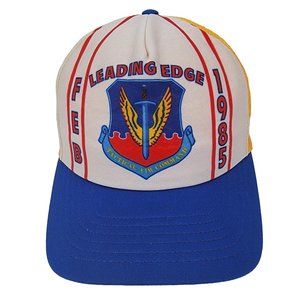 Vintage 80s USAF Tactical Air‎ Command Hat 1985 Air Force Snapback Mesh Trucker